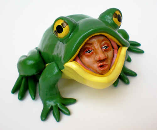 Frogman Figurine